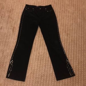 Super Cool Black Studded Pants